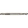 Cgs Tool 2 Flute Dem Ball End Stub Length 1/4"Dia 1/2"Loc 2-1/2"Oal 422-2500